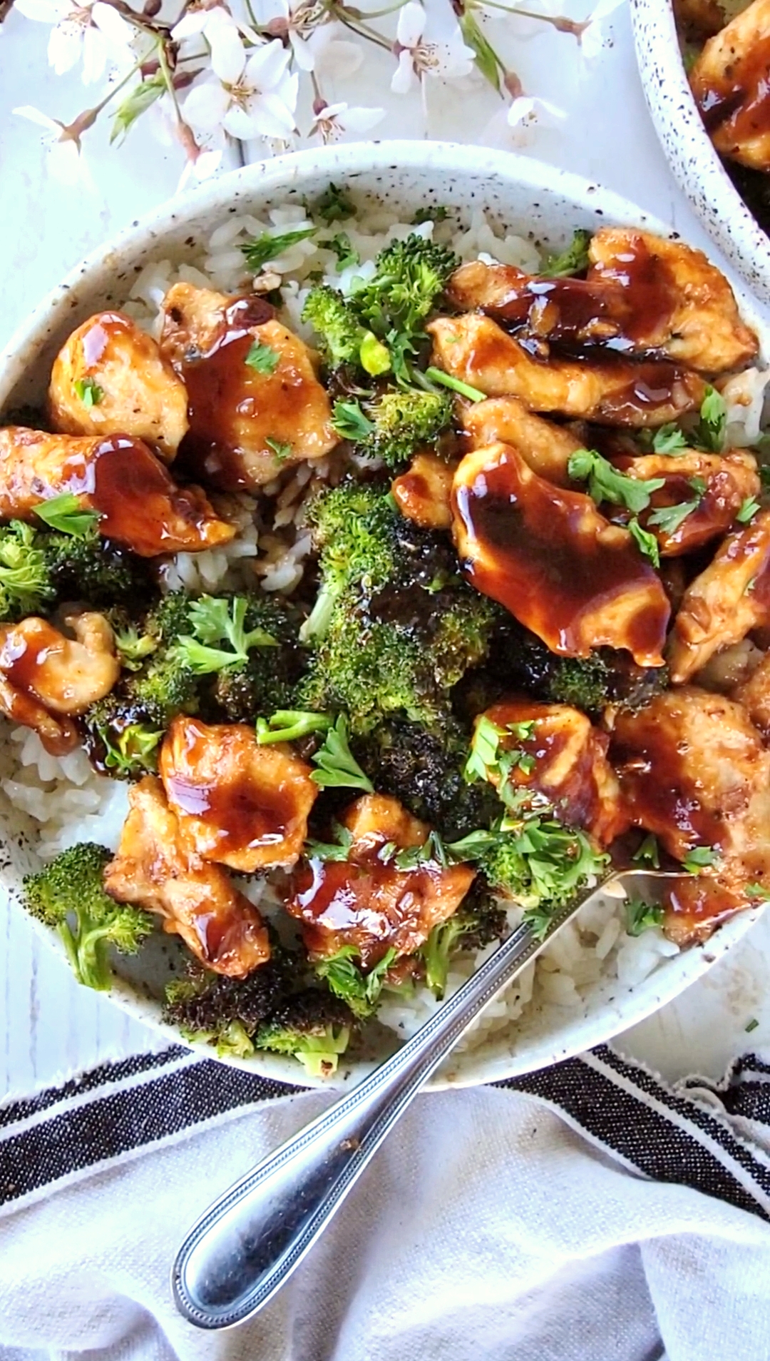 Sticky Sheet Pan Chicken and Broccoli